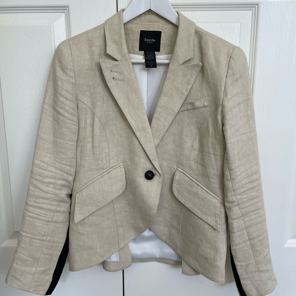 Smythe Cream Blazer